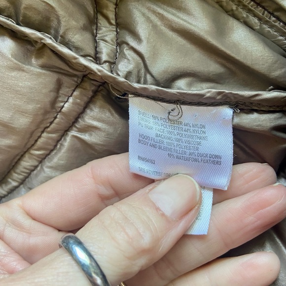 Calvin Klein Hooded Puffer Coat - Picture 4 of 4